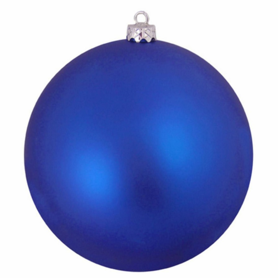 Ornaments * | Outlet Ornaments Northlight Matte Commercial Shatterproof Christmas Ball Ornament Burgundy