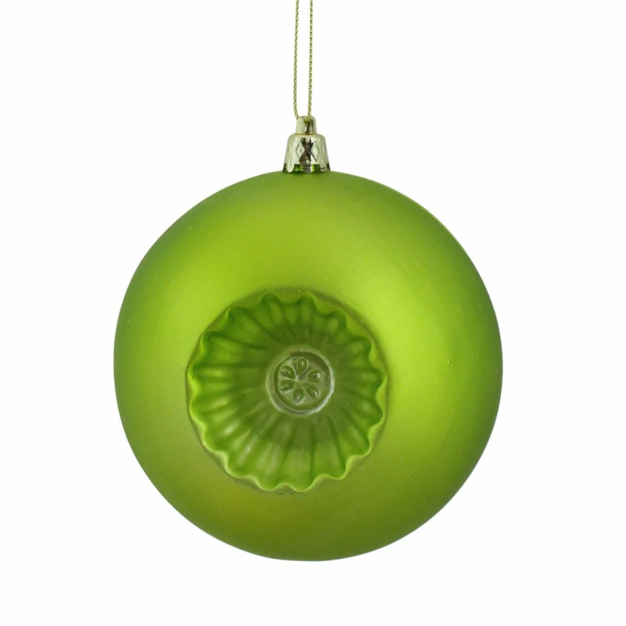 Ornaments * | Best Reviews Of Green Ornaments Dak 4 In. Shatterproof Reflector Ball Christmas Ornaments Set Of 6