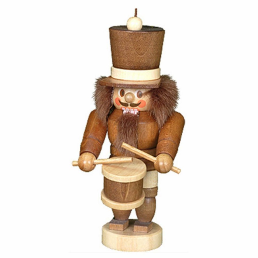 Ornaments * | Cheap Brown Ornaments Christian Ulbricht 4 In. Drummer Nutcracker Ornament