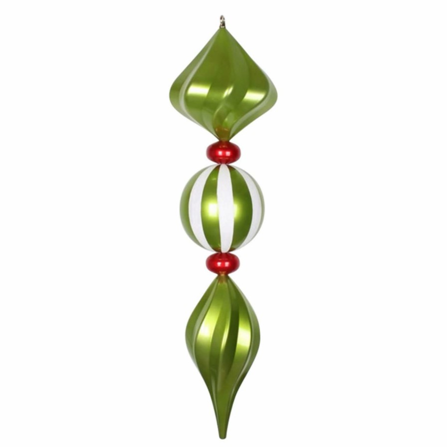 Ornaments * | Flash Sale Green Ornaments Vickerman 39 In. Jumbo Finial Ornament